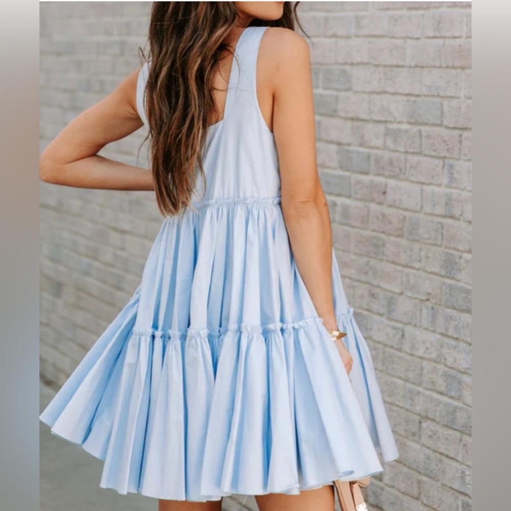 Baby Doll Mini Dress - Picture 4 of 8